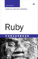 Ruby phrasebook
 9780672328978, 0672328976, 1071081101