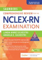 Saunders Comprehensive Review for the NCLEX-RN® Examination, 8e [8 ed.]
 0323358411, 9780323358415