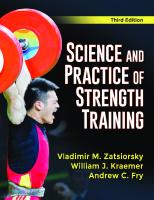 Science and practice of strength training [Third edition.]
 9781492592013, 1492592013, 9781492592020, 1492592021