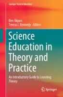 Science Education in Theory and Practice: An Introductory Guide to Learning Theory [1st ed.]
 9783030436193, 9783030436209