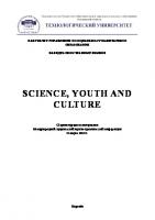 Science, Youth and Culture