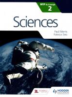 Sciences for the IB MYP 2
 1471880435, 9781471880438