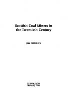 Scottish Coal Miners in the Twentieth Century
 9781474452335
