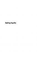 Seeking Equality: The Political Economy of the Common Good in the United States and Canada
 9781442634329