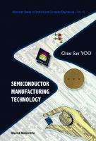 Semiconductor Manufacturing Technology [illustrated]
 9812568239, 9789812568236