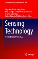 Sensing Technology: Proceedings of ICST 2022 (Lecture Notes in Electrical Engineering, 886)
 9783030988852, 9783030988869, 3030988856