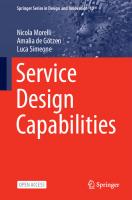 Service Design Capabilities [1st ed.]
 9783030562816, 9783030562823