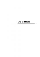Sets in Motion: Art Direction and Film Narrative [Reprint 2022 ed.]
 9781978813199