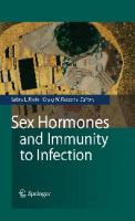 Sex Hormones and Immunity to Infection [2010 ed.]
 3642021549, 9783642021541