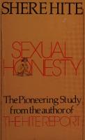 Sexual Honesty by Women for Women