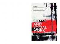 Shame and Social Work: Theory, Reflexivity and Practice
 9781447344070