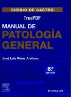 Sisinio De Castro Manual De Patologia General 6ed (opt)