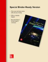 Six Ideas That Shaped Physics - All Units [3 ed.]
 9780073513942, 0073513946, 2015043352