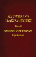Six Thousand Years of History [10]