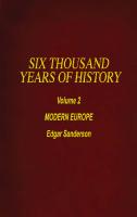 Six Thousand Years of History [2]