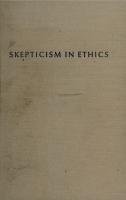 Skepticism in ethics
 0253353211