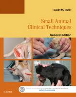 Small Animal Clinical Techniques [2 ed.]
 9780323312165