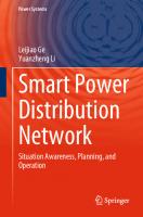 Smart Power Distribution Network: Situation Awareness, Planning, and Operation (Power Systems) [1st ed. 2023]
 9819967570, 9789819967575