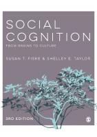 Social Cognition: From Brains to Culture [2nd ed.]
 9781446258156