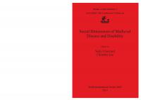 Social Dimensions of Medieval Disease and Disability
 9781407313108, 9781407342757