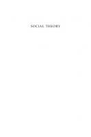 Social Theory: Conflict, Cohesion and Consent
 9781474469647