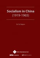 Socialism in China (1919-1965)
 9781844644445, 9781844644438