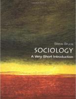 Sociology: A Very Short Introduction (Very Short Introductions)
 0192853805, 9780192853806
