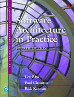 Software Architecture in Practice [4 ed.]
 0136886094, 9780136886099