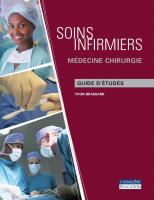 Soins Infirmiers : M'decine Chirurgie Guide d'études [1 ed.]
 9782765026112, 2765026114
