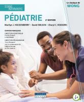 Soins infirmiers : pédiatrie. [2e édition. ed.]
 9782765056409