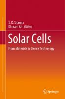 Solar Cells: From Materials to Device Technology
 9783030363536, 9783030363543