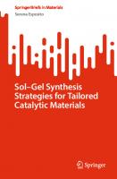 Sol–Gel Synthesis Strategies for Tailored Catalytic Materials
 9783031207228, 9783031207235