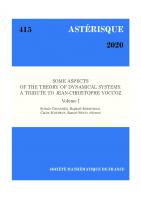 Some aspects of the theory of dynamical systems: a tribute to Jean-Christophe Yoccoz [I]
 9782856299166