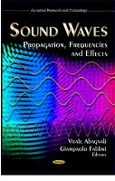 Sound Waves: Propagation, Frequencies and Effects : Propagation, Frequencies and Effects [1 ed.]
 9781614701699, 9781614700012