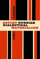 Soviet Russian Dialectical Materialism [Diamat]
 9401036314, 9789401036313