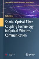 Spatial Optical-Fiber Coupling Technology in Optical-Wireless Communication
 9819915244, 9789819915248