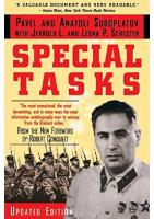 Special Tasks: The Memoirs of an Unwanted Witness, a Soviet Spymaster [First Edition]
 0316773522, 9780316773522
