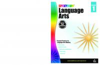 Spectrum Language Arts Grade 1
 9781483814179