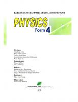 SPM Physics Form 4 KSSM [1 ed.]
 978-983-77-1530-1