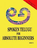 Spoken Telugu for Absolute Beginners
 9789353618964