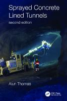 Sprayed Concrete Lined Tunnels [2nd ed.]
 0367209756, 9780367209759