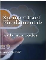 Spring Cloud Fundamentals: with java codes