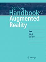 Springer Handbook of Augmented Reality
 9783030678210, 9783030678227