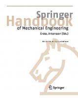 Springer Handbook of Mechanical Engineering