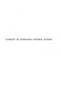 Stability in Nonlinear Control Systems
 9781400875818