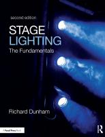 Stage Lighting: The Fundamentals [2 ed.]
 9781138672178, 1138672173