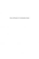 State and Society in Contemporary Korea
 9781501731761