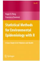 Statistical methods for environmental epidemiology with R a case study in air pollution and health
 9780387781662, 9780387781679, 0387781668, 0387781676