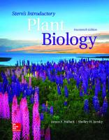 Stern's Introductory plant biology [14 ed.]
 9781259682742, 1259682749
