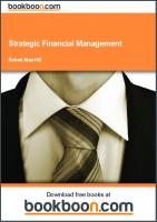 Strategic financial management [1. udgave ed.]